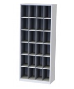 Шкаф для хранения СИЗ (противогазов) 24 ячейки (1800х600х400) без дверей