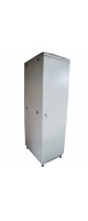 Шкаф телекоммуникационный напольный 33U (800x800) дверь металл фото