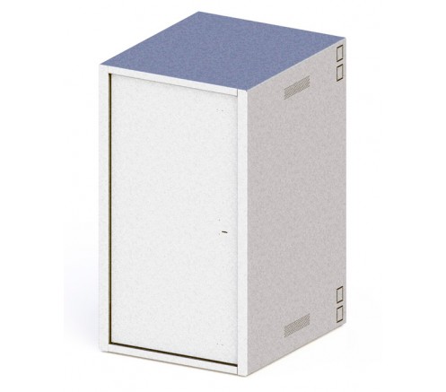 Шкаф 19" антивандальный напольный 28U (600x500) IP31 фото